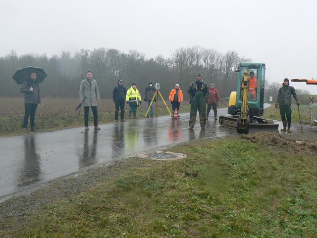 Grenzsteinlegung Schonungen Sennfeld 